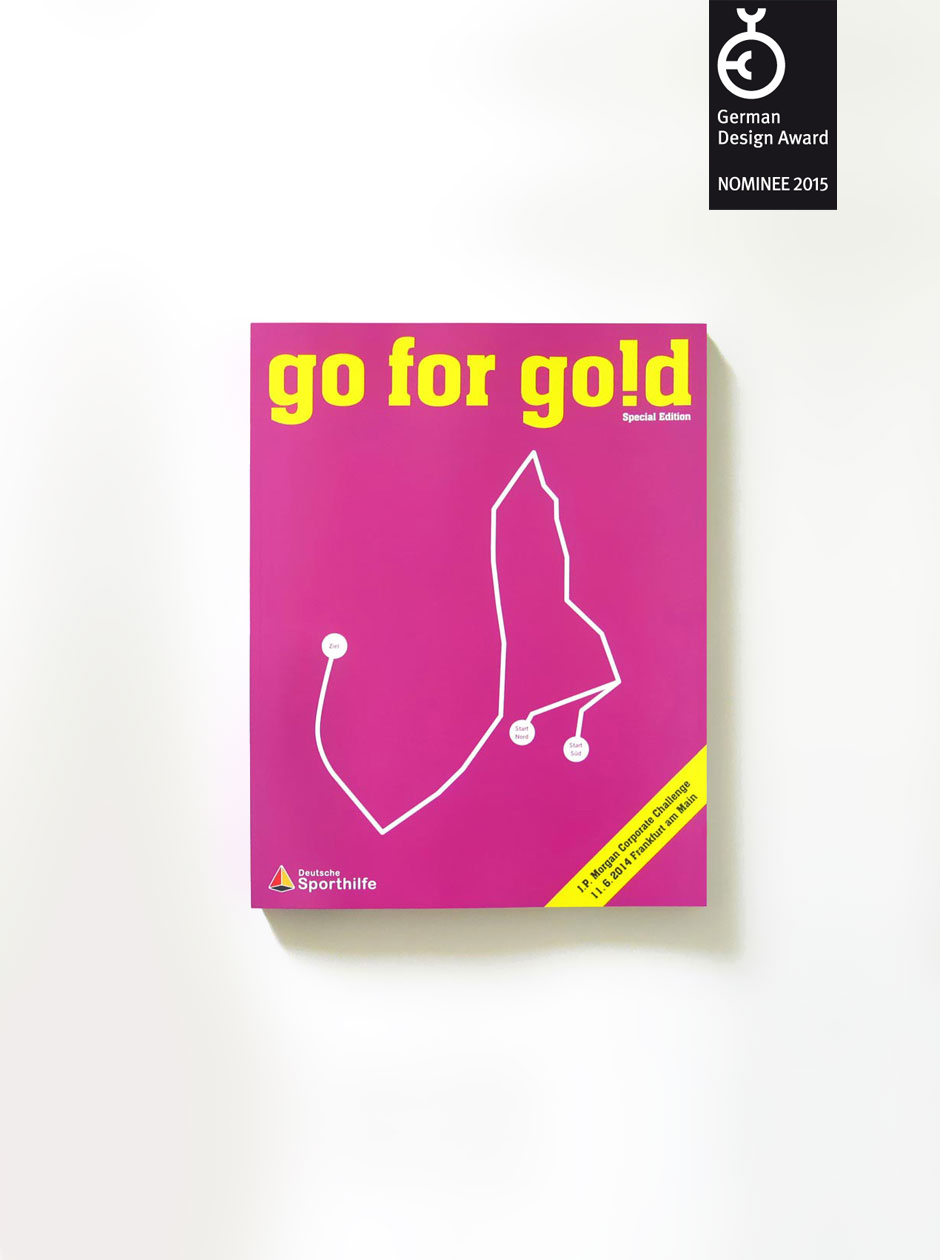 gold Magazin, Sporthilfe, Editorial Design, German Design Award