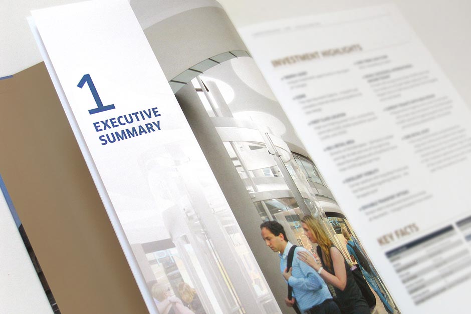 Icone, Real Estate Marketing, Immobilienvermarktung, Editorial Design, Investment Memorandum