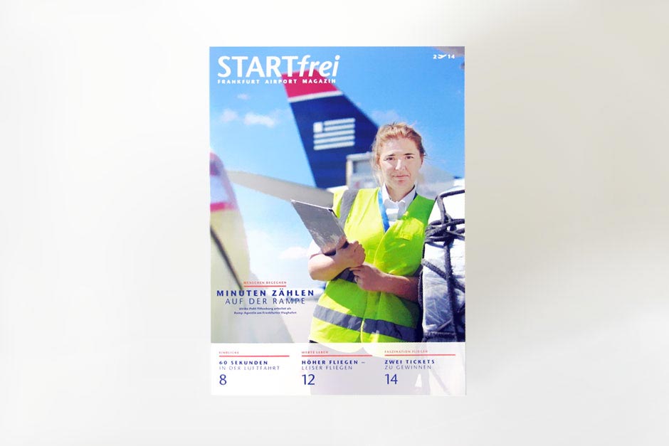 Startfrei, Editorial Design, Corporate Publishing, Fraport