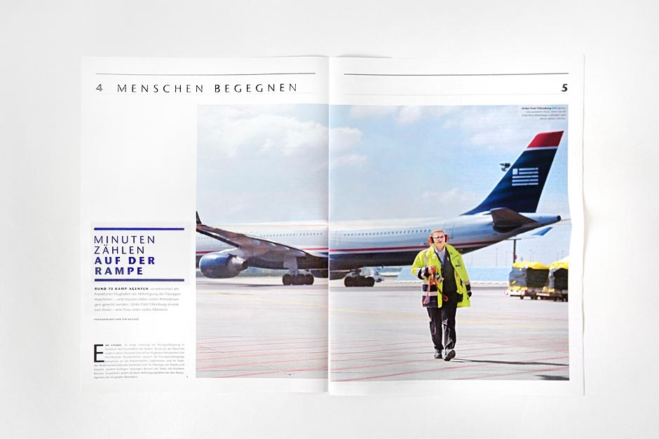 Startfrei, Editorial Design, Corporate Publishing, Corporate Design, Fraport