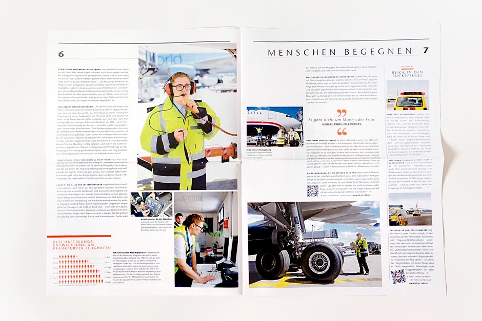 Startfrei, Editorial Design, Corporate Publishing, Corporate Design, Fraport